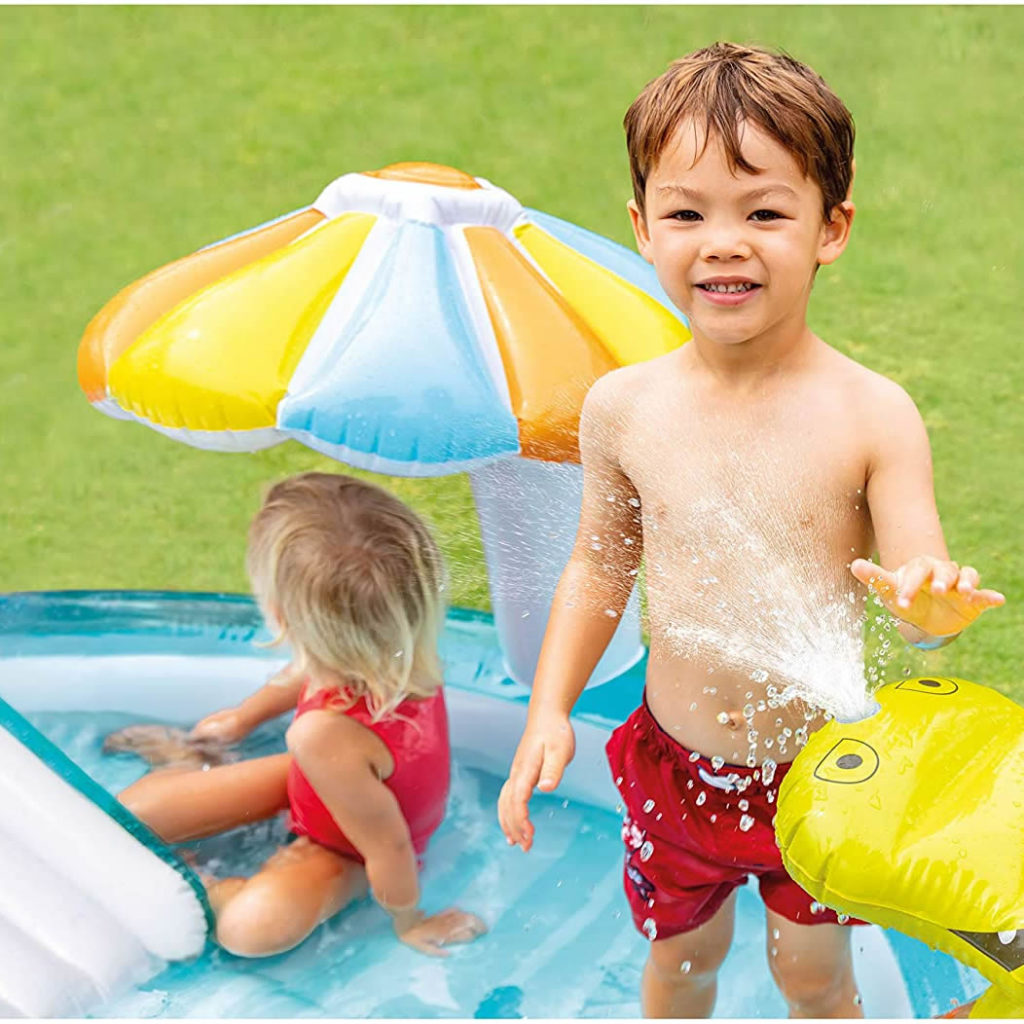 Summer Fun Game children inflatable water park sprinkler 2.01*1.70*0 ...